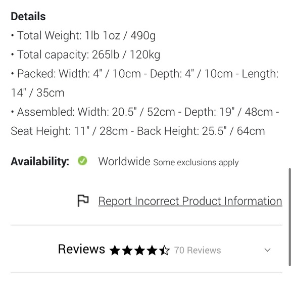 Helinox Chair Zero. - Picture 7 of 7